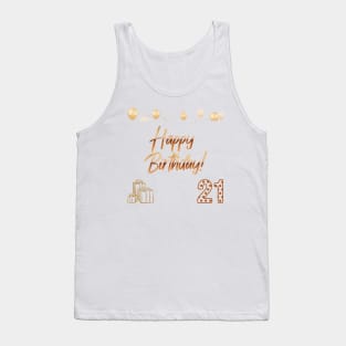 21st happy birthday party Tank Top